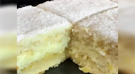 Bolo gelado de abacaxi com coco para festas ou sobremesa 3 bolo gelado de abacaxi com coco