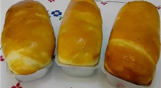 Pão caseiro mineiro um pão grande bem fofinho para seu café da manhã 1 Pão caseiro mineiro