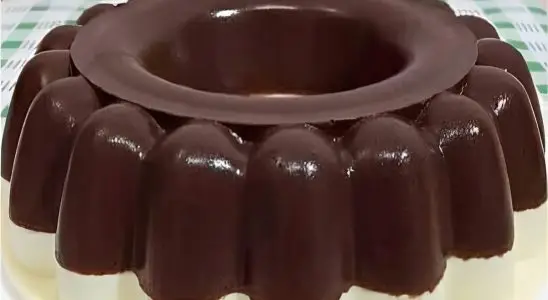 Pudim de chocolate com Leite Ninho um pudim fácil e maravilhoso 1 Pudim de chocolate com leite ninho