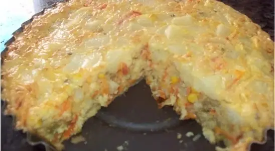 Torta de legumes perfeita para crianças que não comem legumes 4 Torta de legumes
