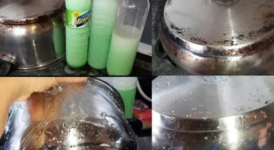 Indispensável para antes e depois da ceia de natal é essa dica de como limpar panelas de inox 3 Misturinha caseira para limpar panelas de inox