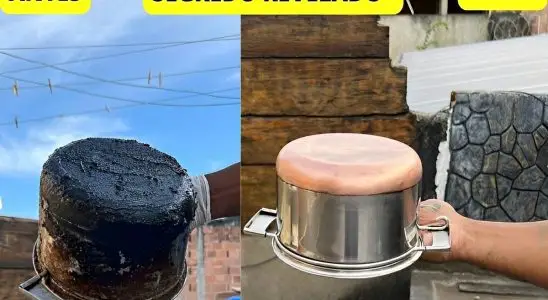 Como limpar panela queimada e deixá-la como nova sem fazer esforço com essa misturinha 3 Como limpar panela queimada