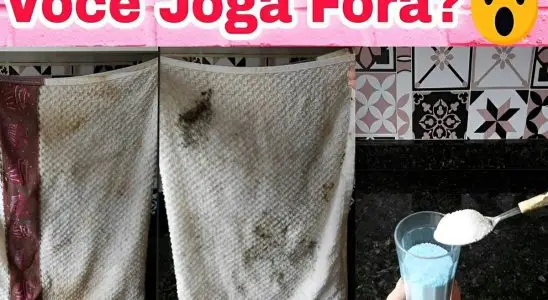 Dica fantástica para limpar pano de prato encardido e deixá-lo branquinho como novo 4 Dica para limpar panos de prato