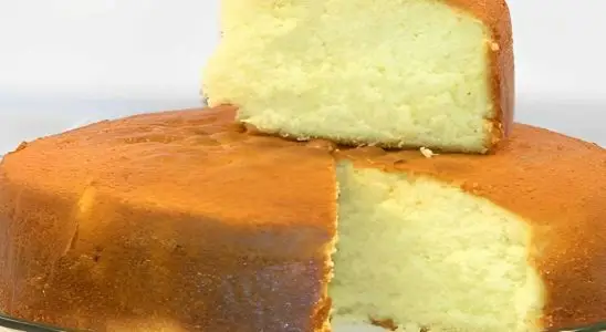 Pão de ló de liquidificador para rechear e cobrir como quiser uma delícia 2 pão de ló de liquidificador