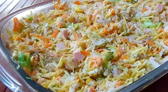 Salpicão de repolho uma entrada deliciosa e fácil de fazer para o almoço ou o jantar 4 salpicão de repolho