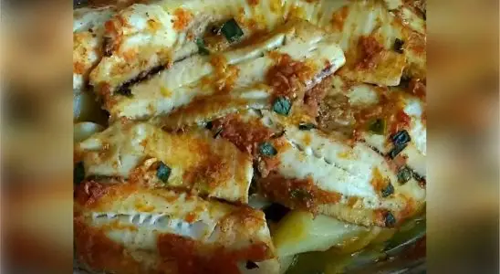 Filé de tilápia ao forno muito saboroso e fácil de fazer para o almoço 3 Filé de tilápia ao forno