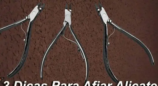 Dica para amolar alicates de unha em casa usando produtos que você tem no armário 2 amolar alicates de unha