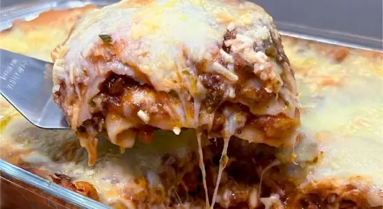 Lasanha à bolonhesa fácil e prática para o almoço ou jantar de toda a família 1 lasanha a bolonhesa