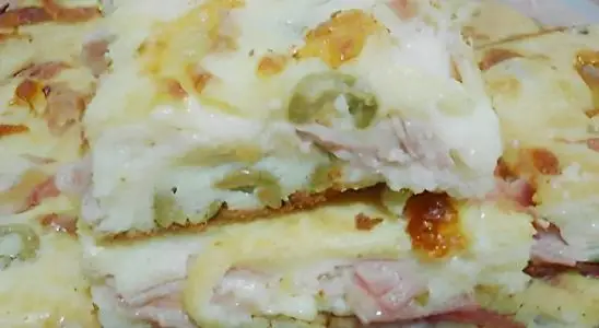 Torta de presunto e queijo de liquidificador um lanche simples e prático para toda a família 2 torta de presunto e queijo