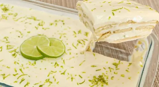 Pavê de limão delicioso e fácil de fazer para servir na sobremesa 4 pavê de limão
