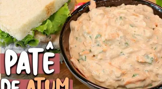 Patê de atum simples e delicioso perfeito para fazer sanduíches naturais 1 patê de atum