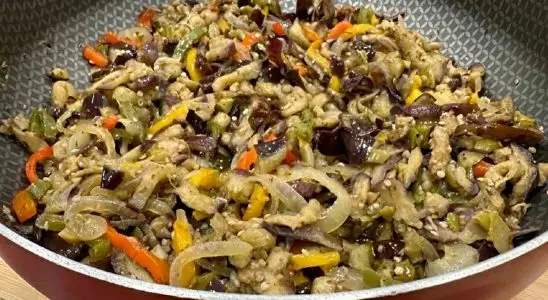 Receita de berinjela tipo caponata feita na boca do fogão: muito fácil e rápida de preparar 2 receita de berinjela