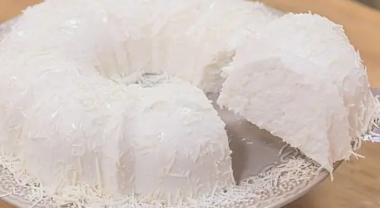 Sugestão para o natal: pudim de coco cremoso e muito fácil de preparar nem precisa de forno 4 pudim cremoso de coco