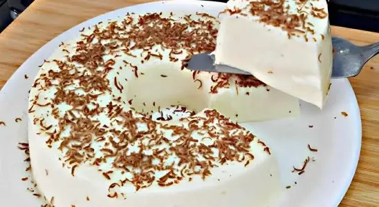 Sobremesa rápida de coco: é só misturar os ingredientes à mão e levar pra gelar 3 sobremesa rápida de coco