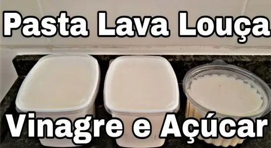 Pasta lava louça para você fazer em casa e facilitar sua vida na cozinha 2 pasta lava louça