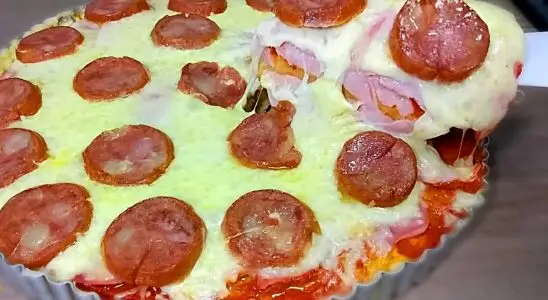 Pizza caseira de massa mole que não precisa sovar para você parar de comprar pizza 4 pizza caseira