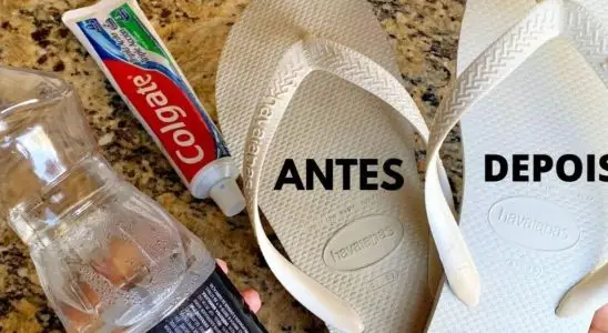 Veja essa dica sensacional de como limpar chinelo encardido e deixar branquinho de novo 2 como limpar chinelo encardido