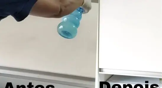 Como limpar móveis brancos e deixar sua cozinha um brinco para ceia de Natal 4 como limpar móveis brancos