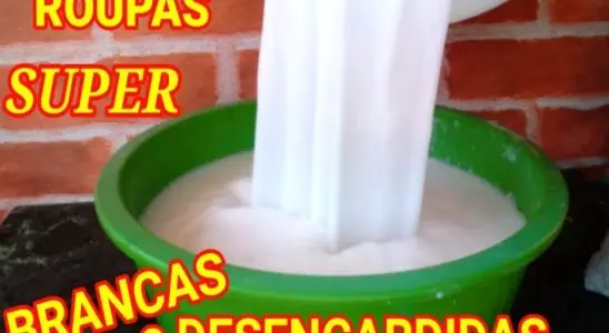 Sabão líquido branqueador de roupas caseiro super potente e fácil de preparar 4 sabão líquido branqueador