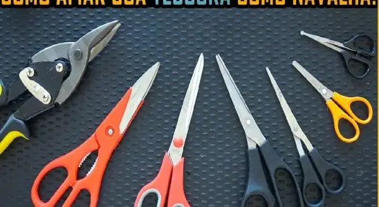 Aprenda como amolar tesouras em casa mesmo sem precisar gastar 4 como amolar tesouras