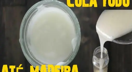 Por essa você não esperava que dá para preparar uma cola caseira muito eficiente 4 cola caseira