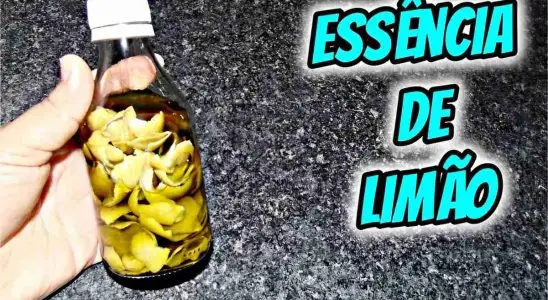 Essência caseira de limão para seus produtos de limpeza para ajudar sua casa ficar mais cheirosa 4 essência caseira de limão
