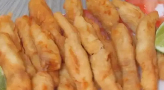 Isca de peixe frita para você fazer uma porção de lanchonete na sua casa mesmo 2 isca de peixe frita