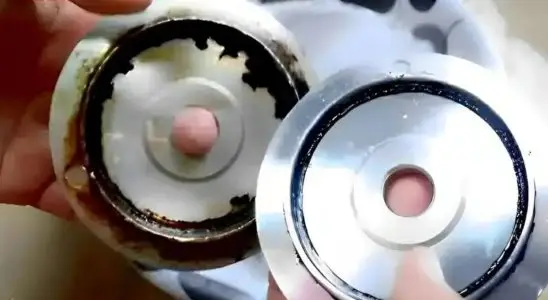 Como limpar as bocas do fogão e tirar aquelas manchas de queimado usando apenas 1 produto 4 como limpar as bocas do fogão