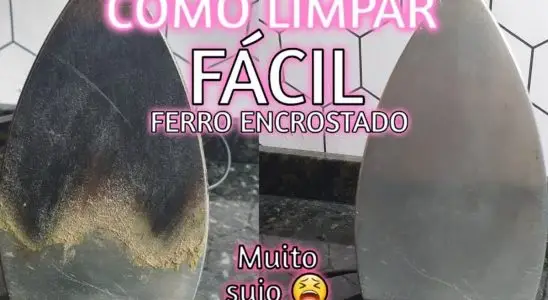 Não deixe suas roupas manchadas com essa dica de como limpar ferro de passar 3 como limpar ferro de passar
