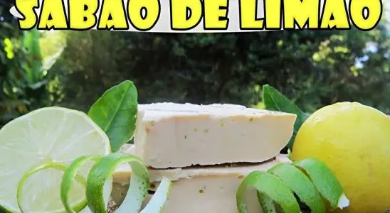 Dá para fazer um sabão caseiro de limão de uma maneira bem fácil e barata 4 sabão caseiro de limão