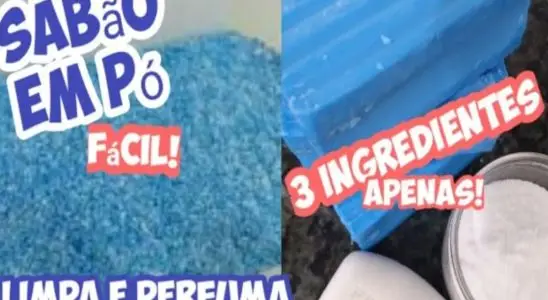 Sabão em pó caseiro que vai te fazer economizar dinheiro na compra do mercado 4 sabão em pó caseiro