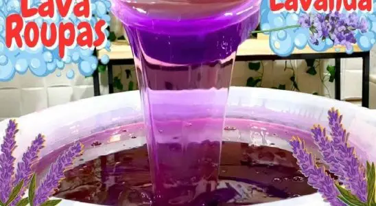 Com ingredientes baratos você consegue fazer um sabão líquido de lavanda muito cheiroso 4 sabão líquido de lavanda