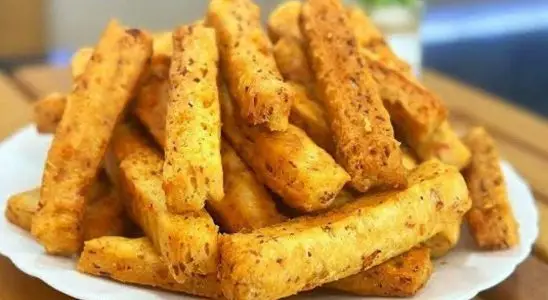 Você não vai acreditar como é feito esse salgado frito delicioso 3 salgado frito