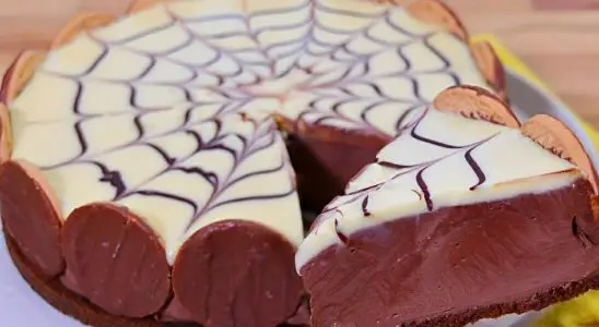 Torta cremosa de chocolate que não vai no forno e fica maravilhosa 4 torta cremosa de chocolate