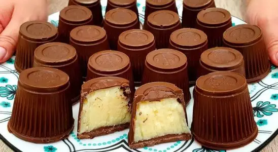 Trufas no copinho bem simples de fazer usando apenas 4 ingredientes 1 trufas no copinho