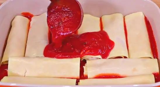 Descobri uma receita de canelone fácil de fazer para o meu almoço de dia das mães 2 canelone fácil de fazer