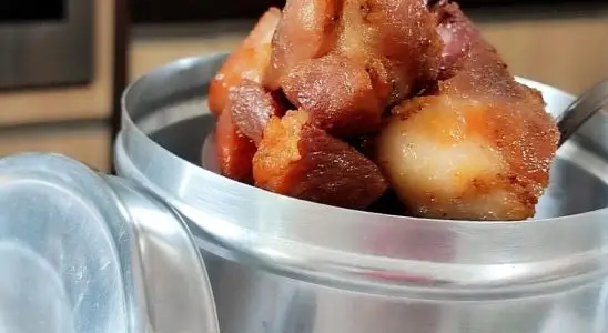 Aprendi numa fazenda uma receita de carne na lata que é uma delícia 4 carne na lata