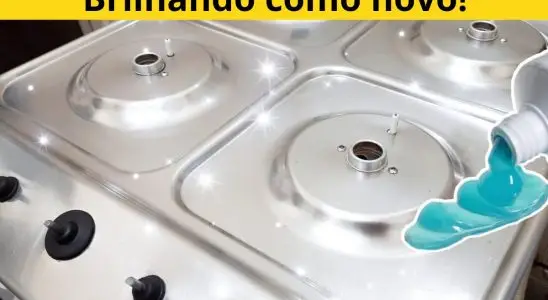 Como dar brilho no fogão de um jeito super fácil e econômico 1 como dar brilho no fogão