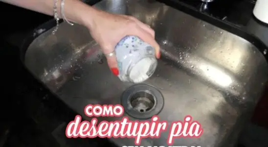 Como desentupir pia de um jeito prático sem precisar chamar encanador 1 como desentupir pia