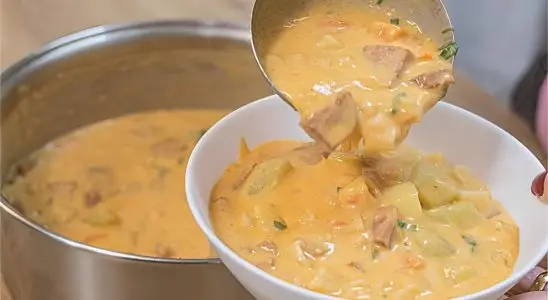 Sopa cremosa de calabresa com legumes e macarrão a melhor receita para as noites de inverno 3 sopa cremosa de calabresa