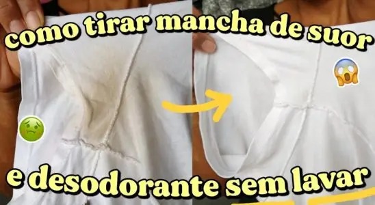 Como tirar mancha de desodorante da roupa: sai tudo bem rapidinho e sem esforço esfregando 3 como tirar mancha de desodorante da roupa