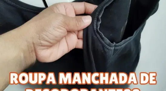 Como tirar mancha branca de desodorante das roupas: segredo de lavanderia que vai te surpreender 2 como tirar mancha branca de desodorante