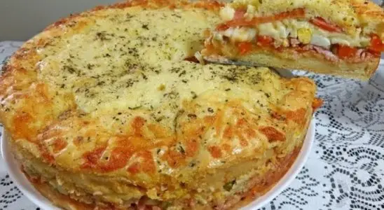 Torta portuguesa super recheada para substituir a pizza do fim de semana 1 torta portuguesa
