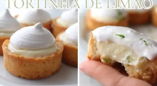 Tortinha de limão: sugestão fácil e deliciosa para a mesa da sua festa de comemoração 1 tortinha de limão