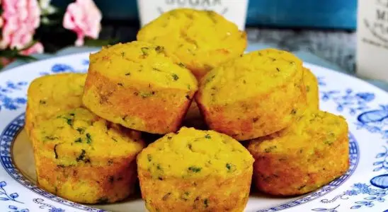 Bolinho salgado sem glúten: leve e delicioso para o café da manhã ou da tarde 1 bolinho salgado sem glúten