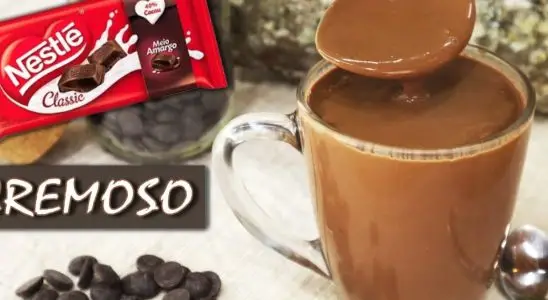 Chocolate quente cremoso: friozinho chegando e não pensamos em outra coisa para esquentar 3 chocolate quente cremoso