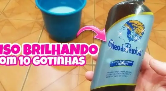 Como deixar o piso brilhando: misturinha poderosa e simples de preparar 1 como deixar o piso brilhando