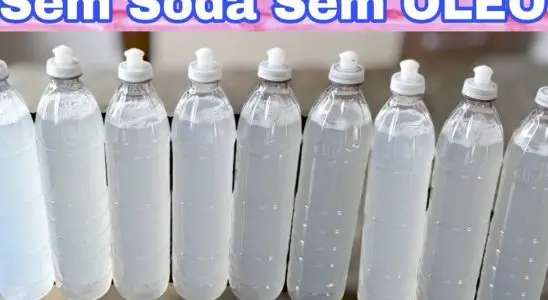 Detergente caseiro: não precisa de soda e só vai 3 ingredientes 1 detergente caseiro