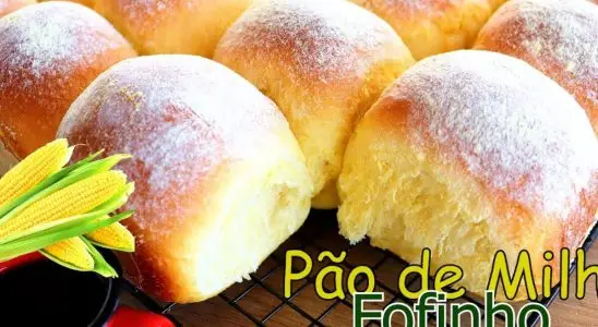 Pão de milho fofinho da roça: super gostoso para você fazer hoje no café da manhã 1 pão de milho fofinho