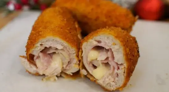 Peito de frango recheado: fica super crocante por fora e molhadinho por dentro 3 peito de frango recheado